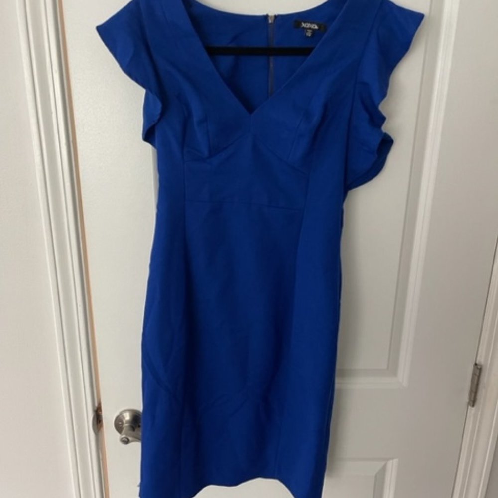 XOXO Navy Dress
